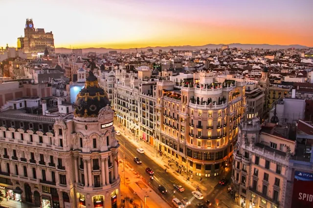 Tech market in Madrid