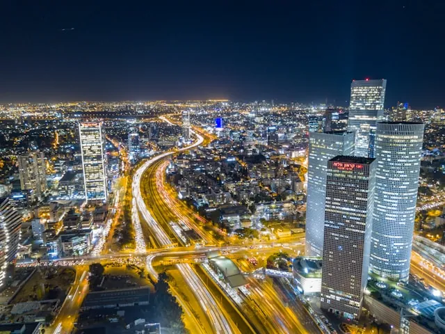 Tech market in Tel Aviv