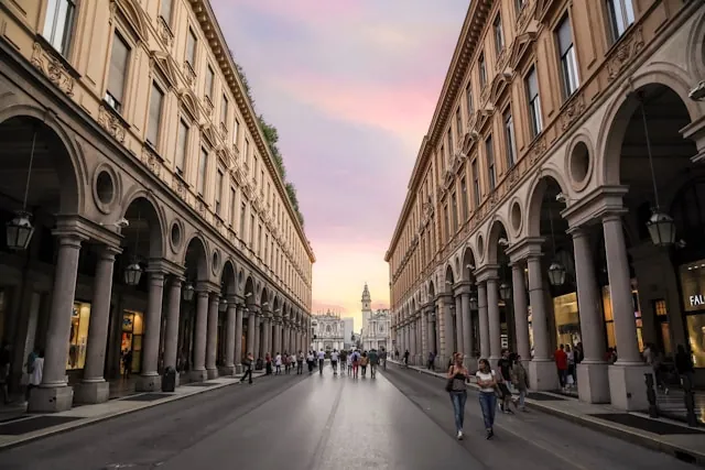 Tech market in Turin